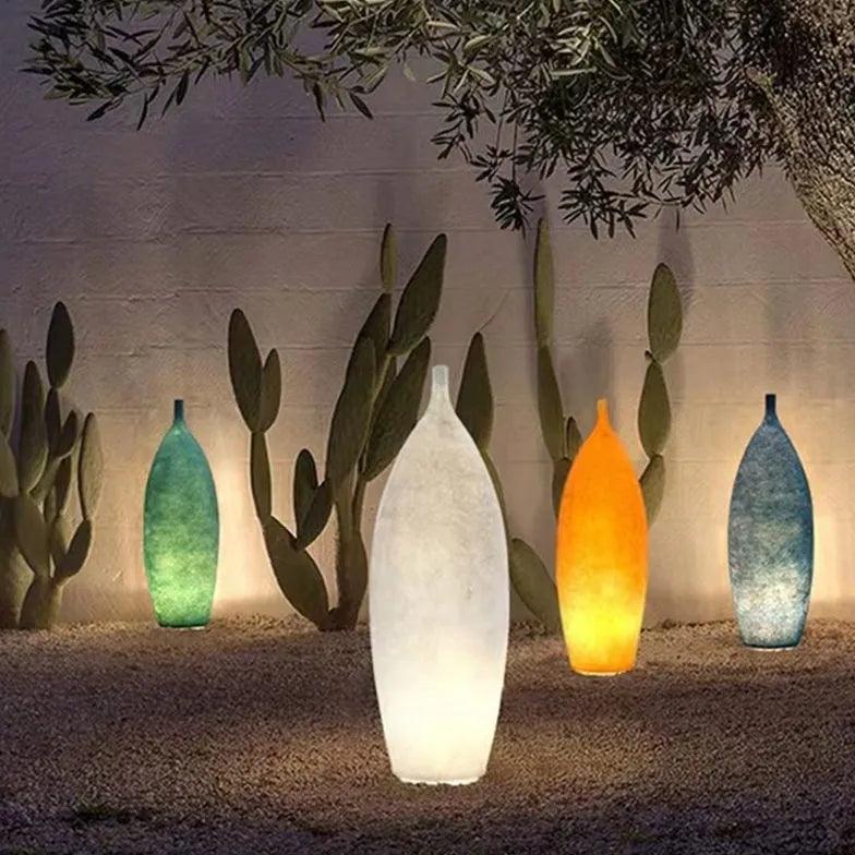Vase-Shaped Decorative Resin Floor Lamp - Clowas