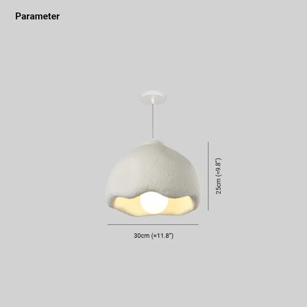 Polystyrene Imitation Concrete Design Modern Pendant Light - Clowas