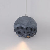 Irregular Imitation Rock Shade Dining Room Pendant Light - Clowas
