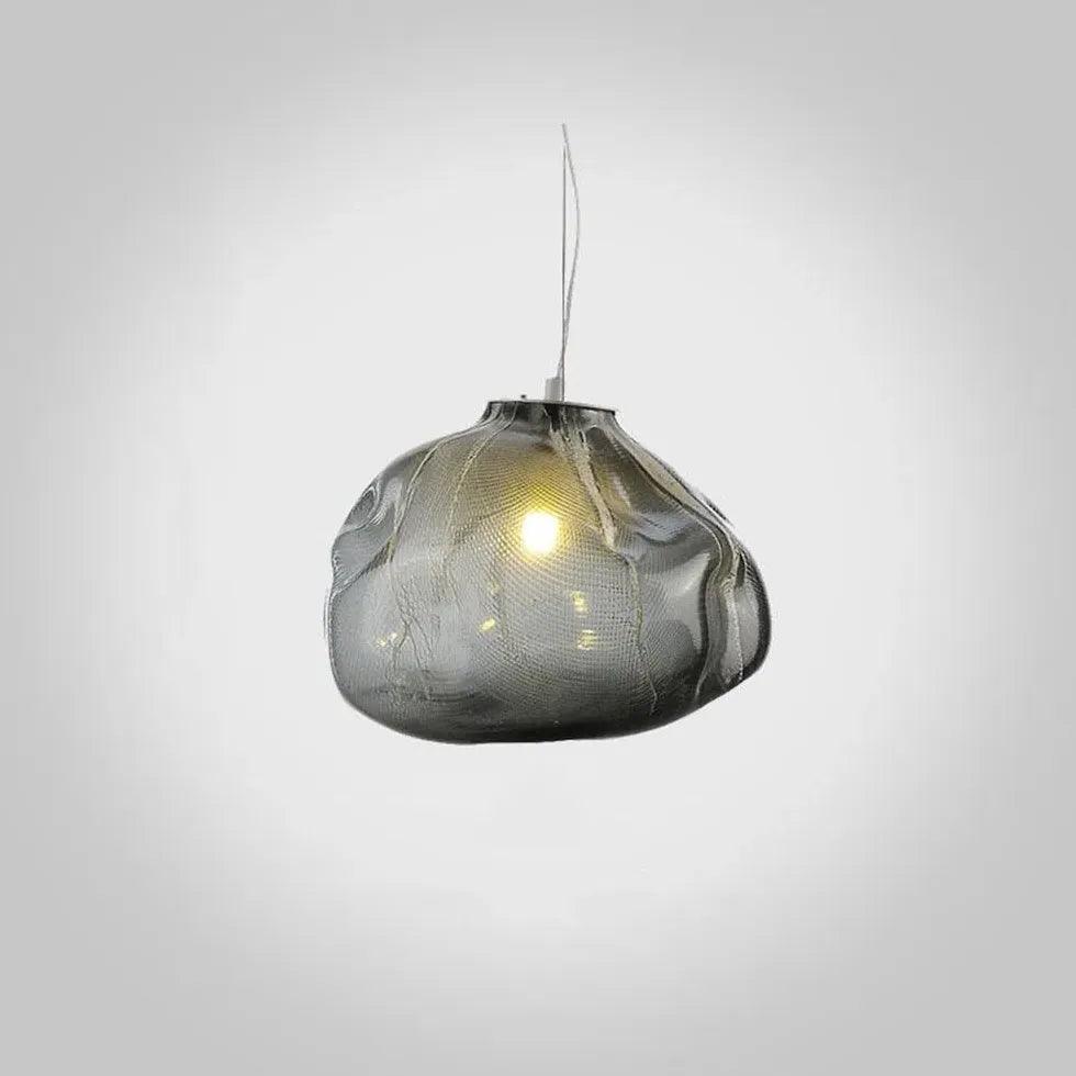 Irregular Shaped Glass Shade Modern Pendant Light - Clowas