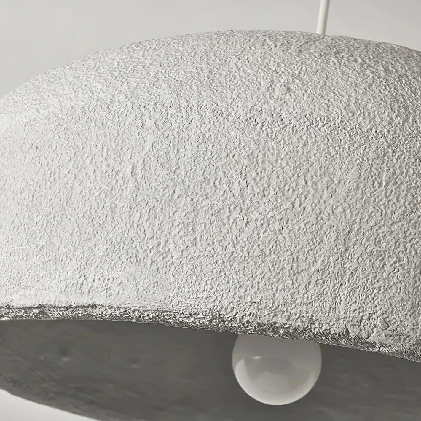 Round Minimalist Modern White Pendant Light - Clowas