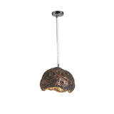 Faux Stone Resin Single Bedroom Pendant Light - Clowas