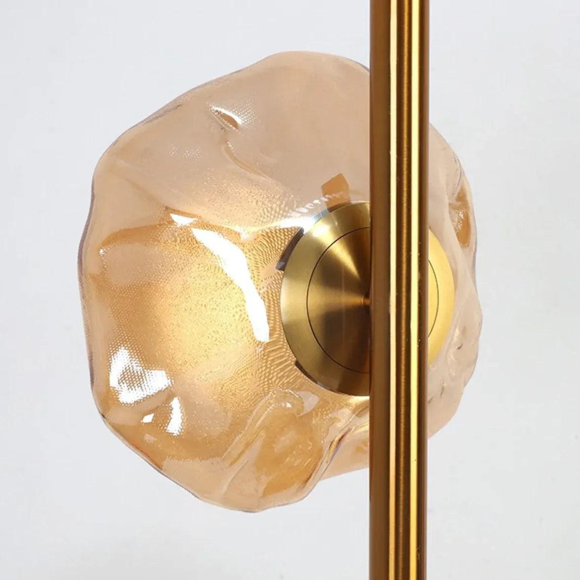 Three-Headed Matte Glass Modern Table Lamp - Clowas