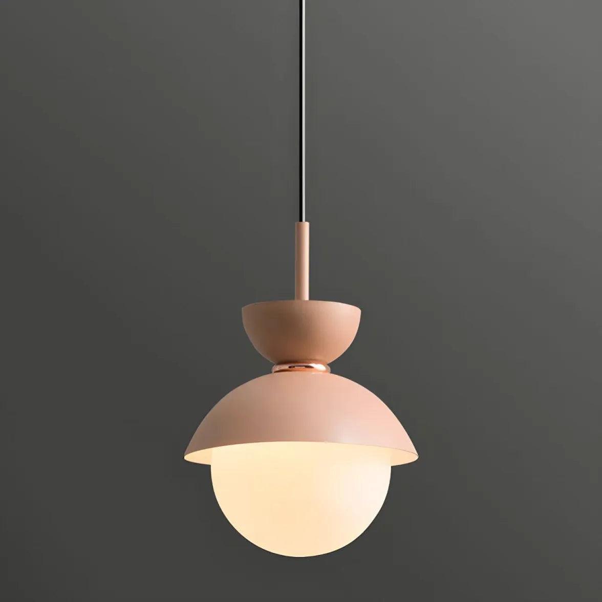 Colorful Lampshades Modern Glass Pendant Light - Clowas