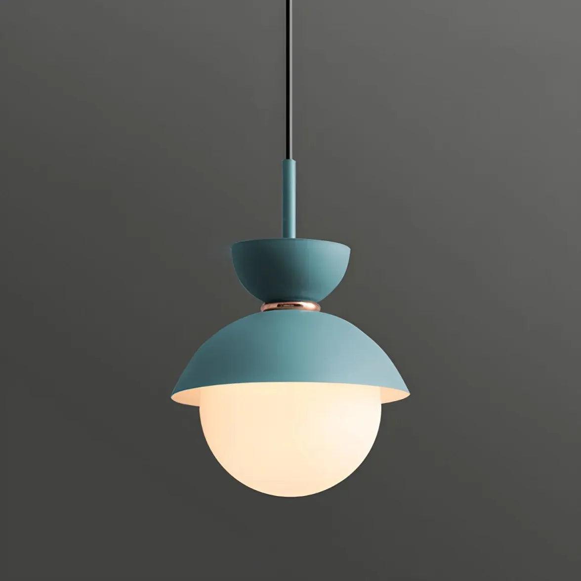 Colorful Lampshades Modern Glass Pendant Light - Clowas