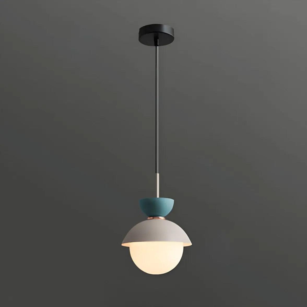 Colorful Lampshades Modern Glass Pendant Light - Clowas