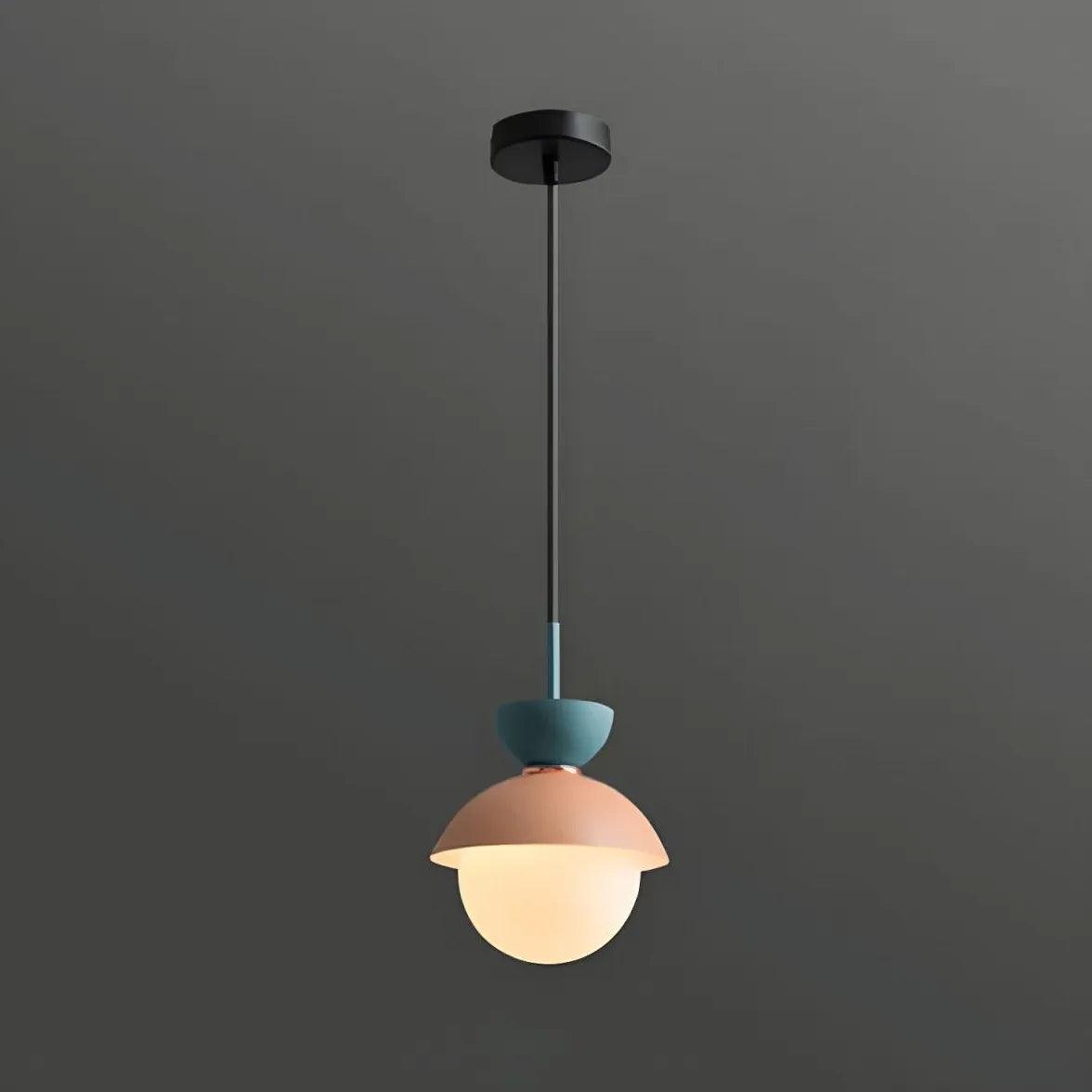 Colorful Lampshades Modern Glass Pendant Light - Clowas