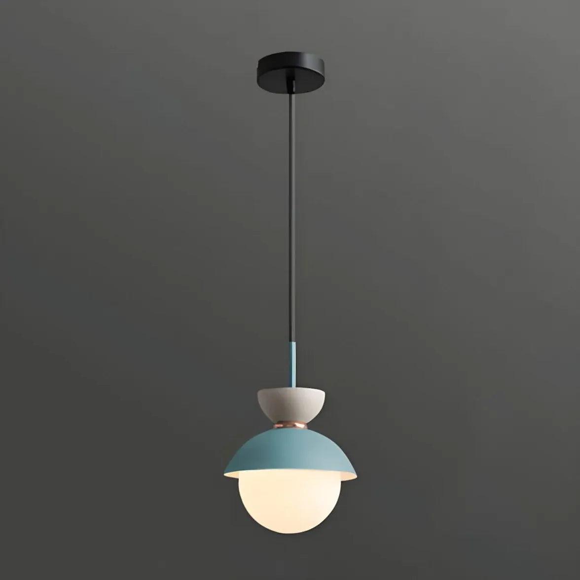 Colorful Lampshades Modern Glass Pendant Light - Clowas