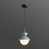 Colorful Lampshades Modern Glass Pendant Light - Clowas