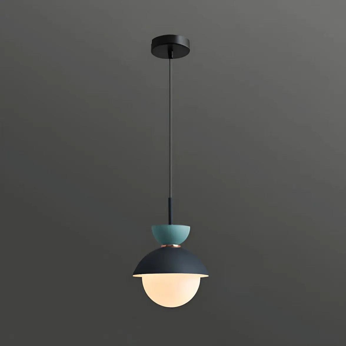 Colorful Lampshades Modern Glass Pendant Light - Clowas