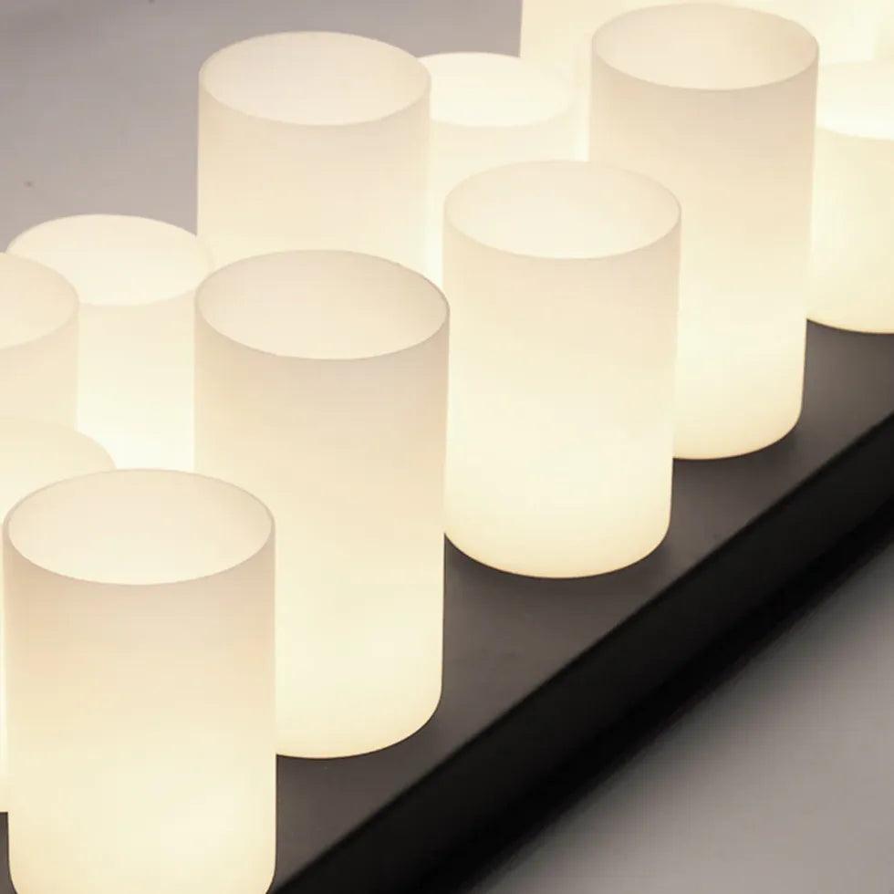 Candle Holder Black Dining Room Pendant Light - Clowas