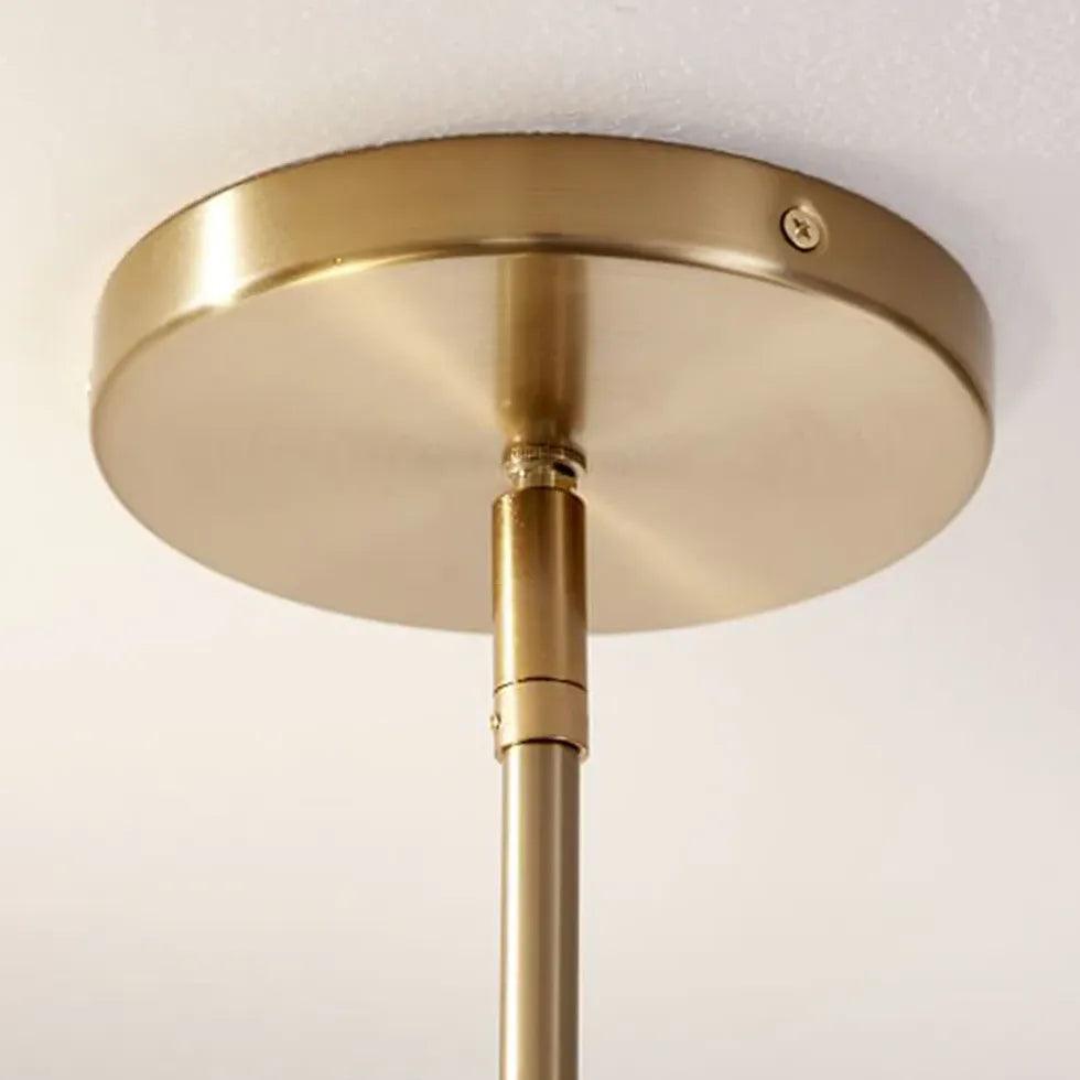 Two-tone Wavy Lampshade Modern Pendant Light - Clowas