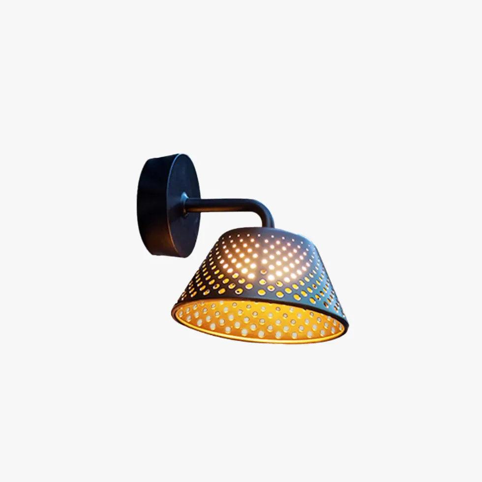 Perforated Shade Corner Outdoor Wall Lights - Clowas