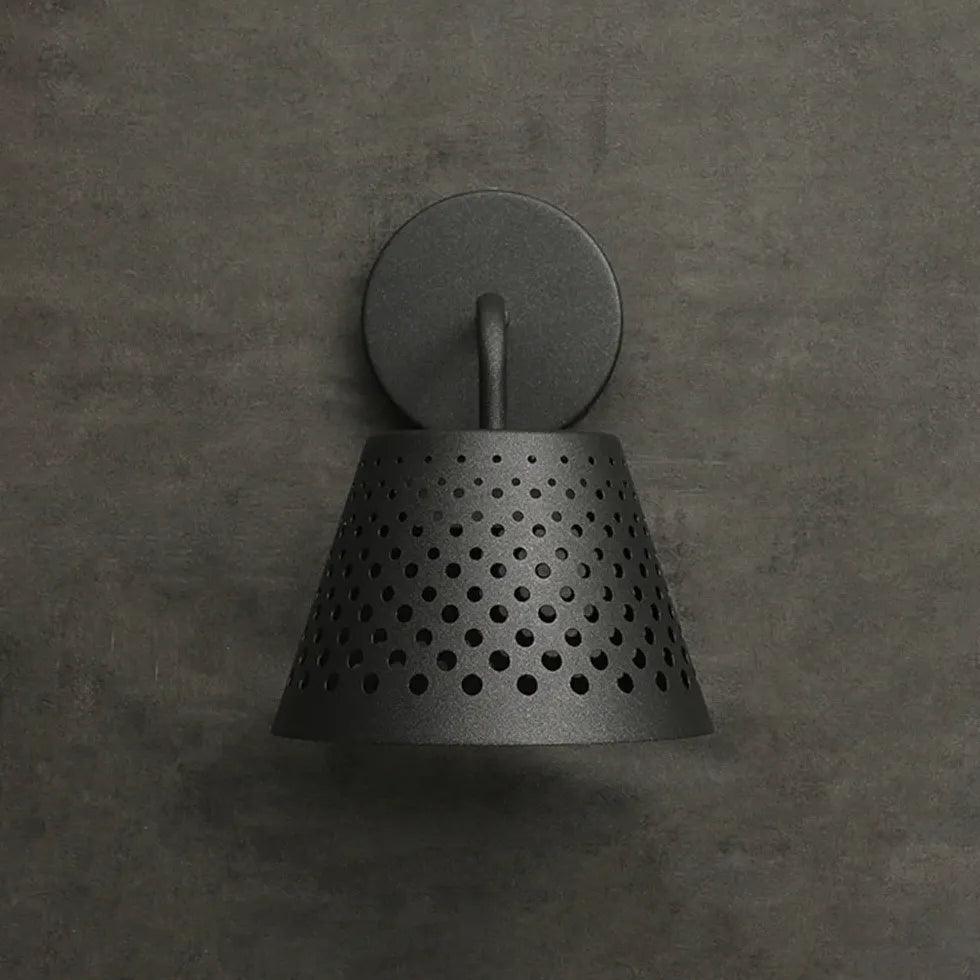 Perforated Shade Corner Outdoor Wall Lights - Clowas