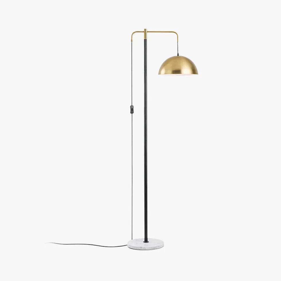 Metal Dome Arm Modern Floor Lamp - Clowas
