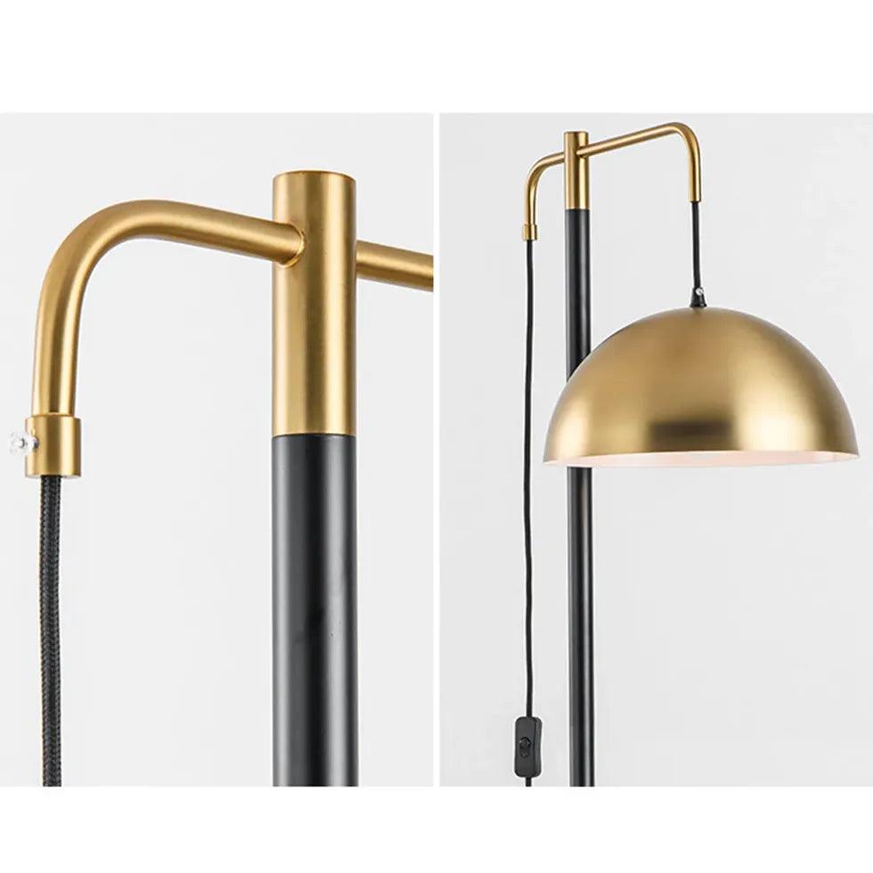 Metal Dome Arm Modern Floor Lamp - Clowas