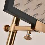 Adjustable Golden with Stand Floor Lamp - Clowas