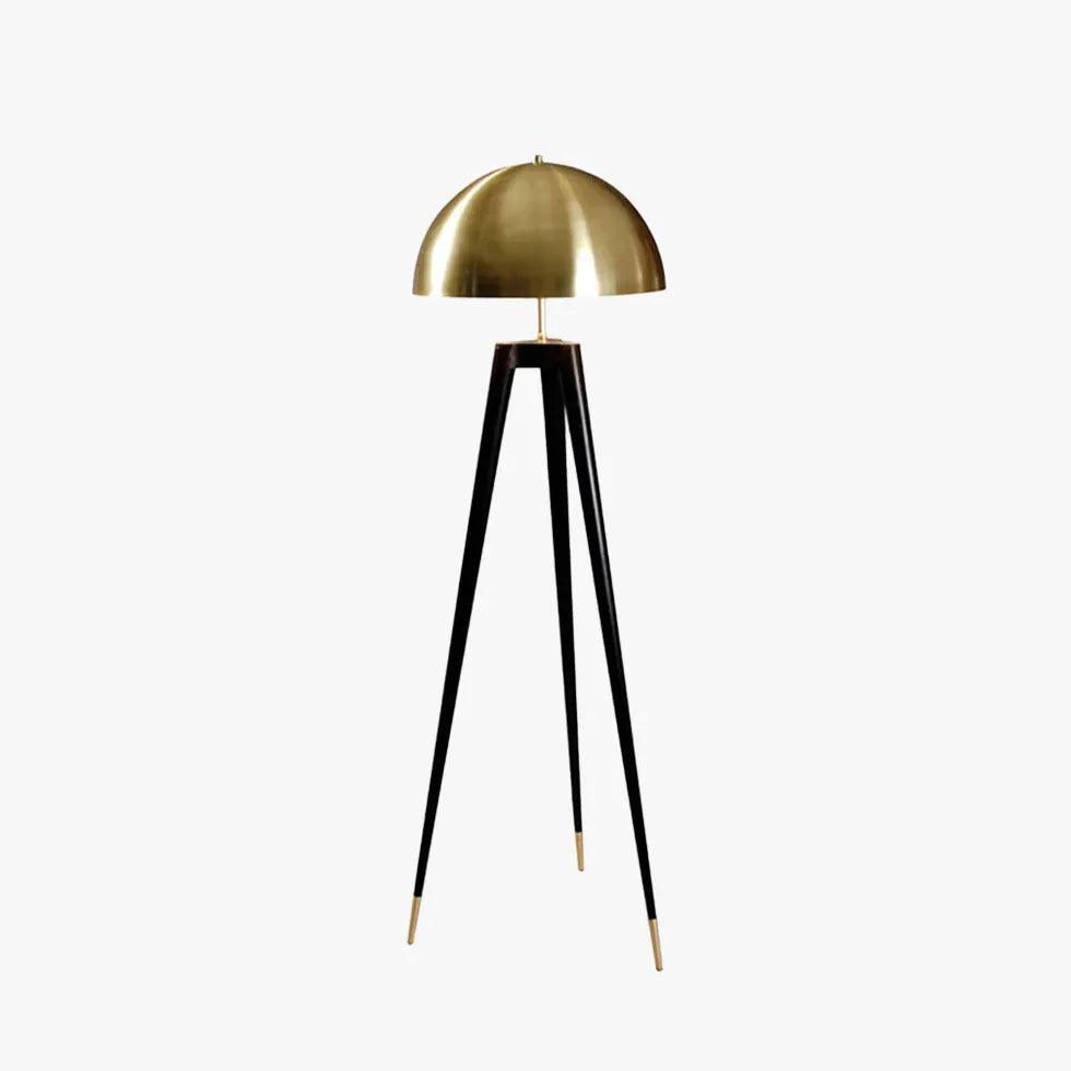 Metal Dome Tripod Modern Floor Lamp - Clowas