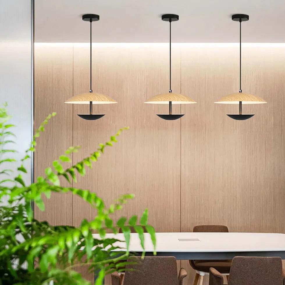 Metal Disc-shaped LED Kitchen Pendant Light - Clowas