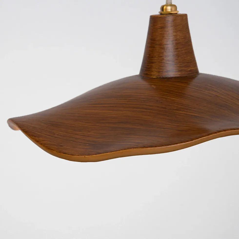 Unique Lampshade Design Resin Bedroom Pendant Light - Clowas