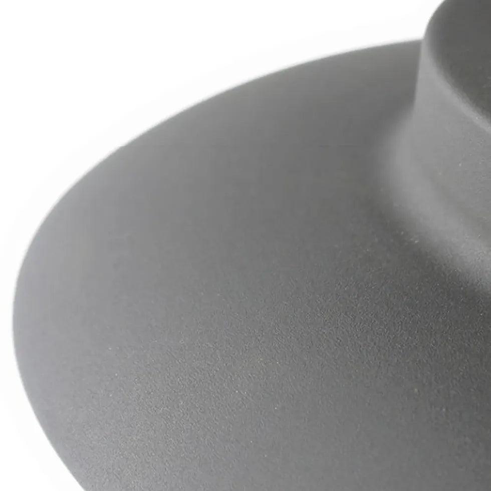 Disc Conical Black Garden Bollard Lights - Clowas