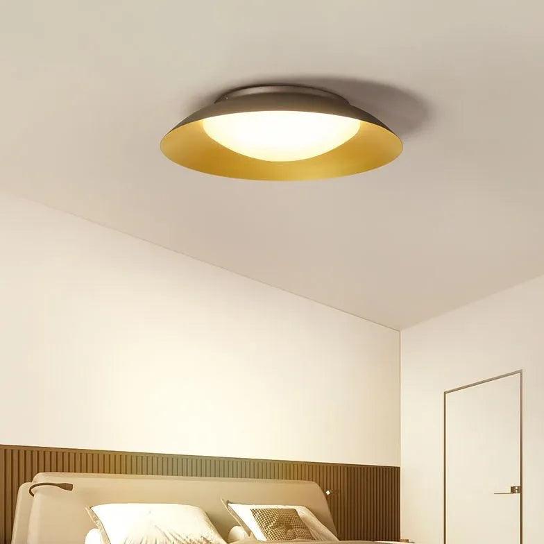 Dish-shaped Vintage Design Bedroom Ceiling Light - Clowas