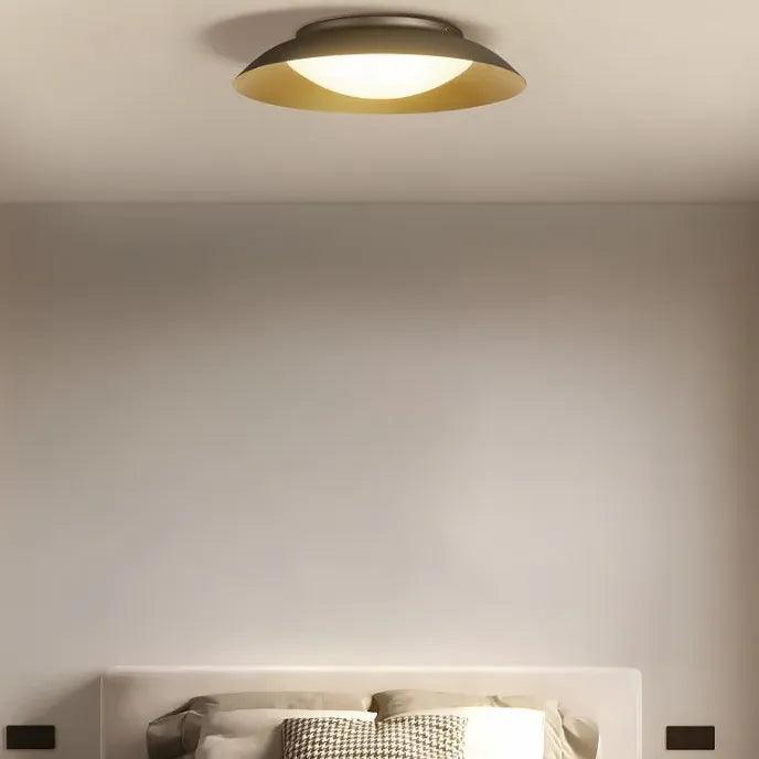 Dish-shaped Vintage Design Bedroom Ceiling Light - Clowas
