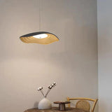 Wavy Lampshade Resin Modern Dining Pendant Light - Clowas