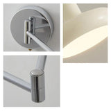 White Plug in Wall Light - Clowas