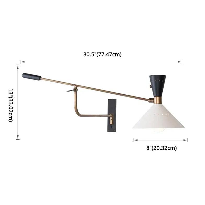 Flexible White Bedside Reading Light - Clowas