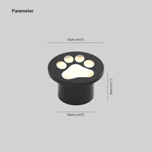 Cat Paw Garden Ground Outdoor Lights - Clowas