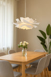 Modern White Flower Pendant Light for Dining Room
