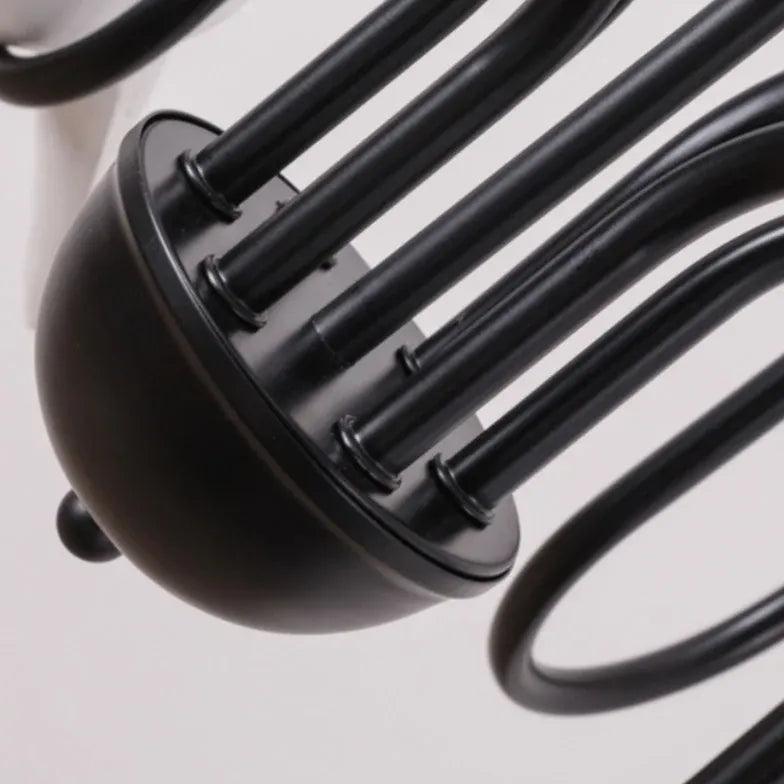 Ceramic Bird Black Vintage Chandelier - Clowas