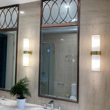 Brass Bathroom Wall Light Modern - Clowas