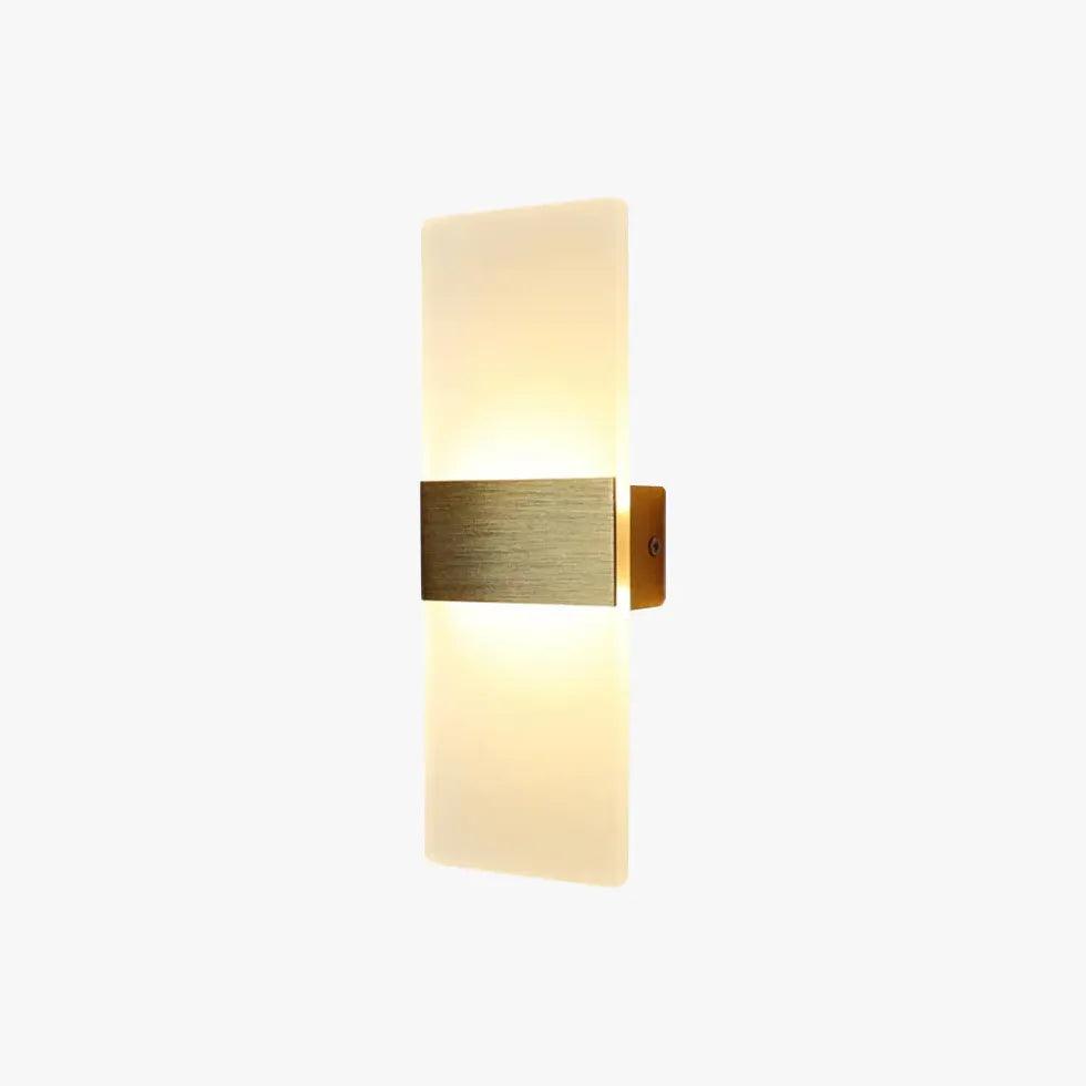 Rectangular Bedroom Up and Down Lights - Clowas