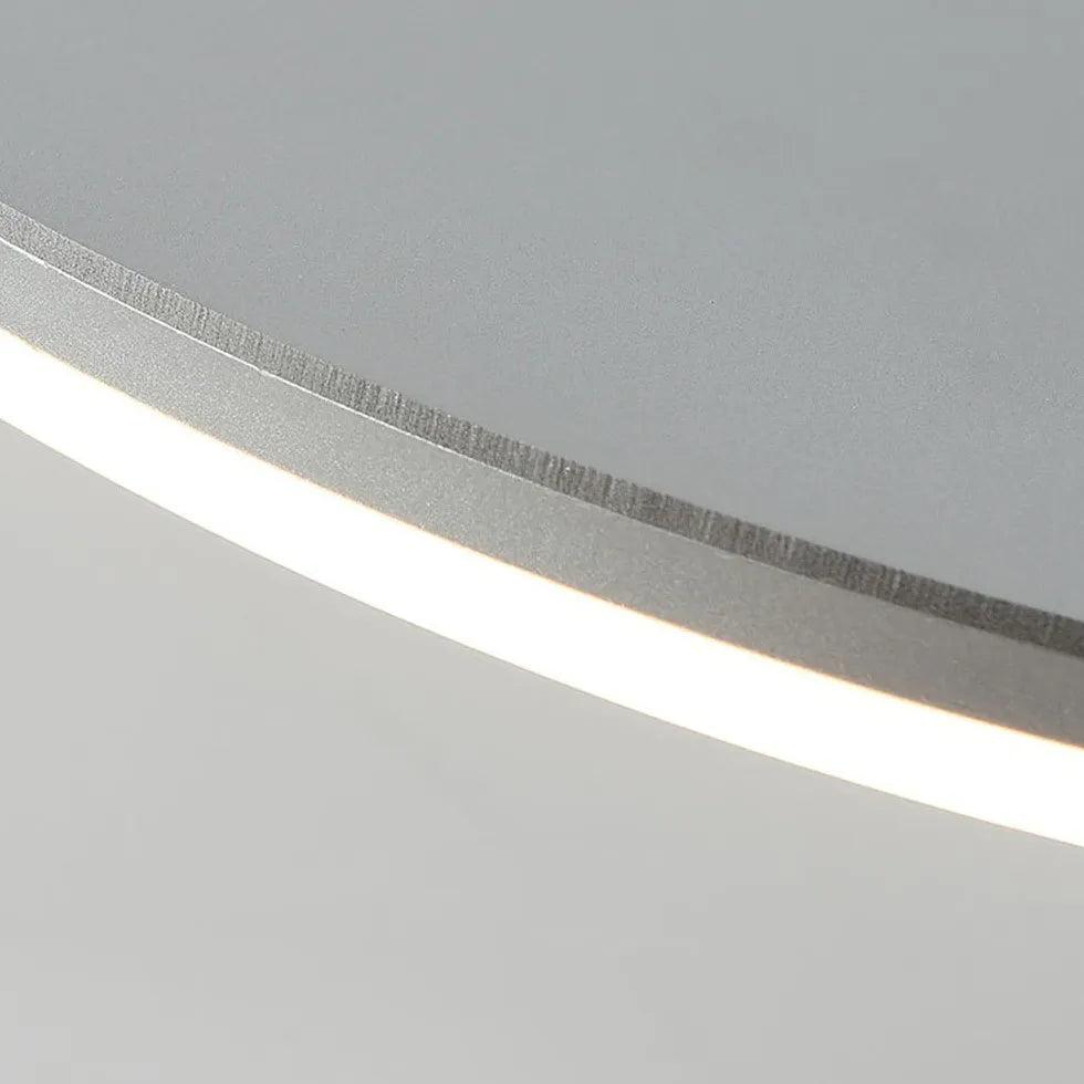 Circular Desktop Floor Lamp with Table - Clowas