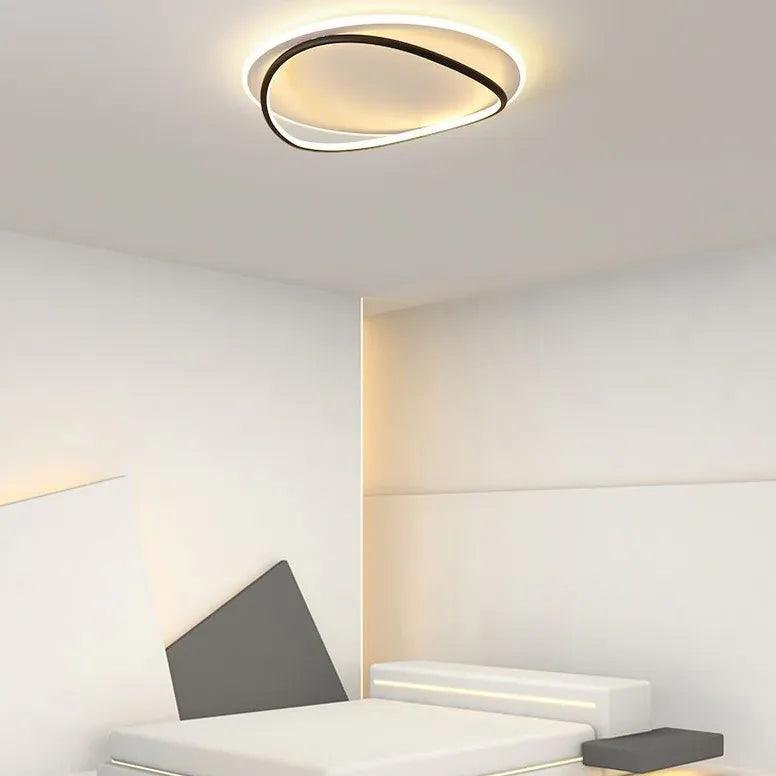 Circular Light Strip Modern Flush Ceiling Lights - Clowas