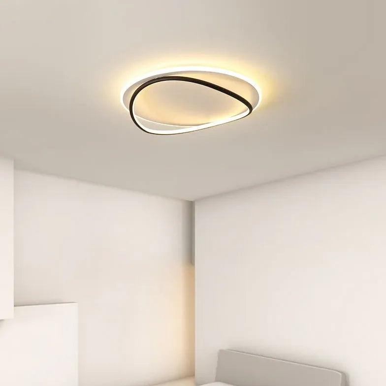 Circular Light Strip Modern Flush Ceiling Lights - Clowas