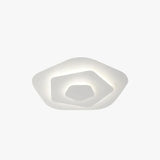 Circular Stacked Type White Flush Ceiling Lights - Clowas