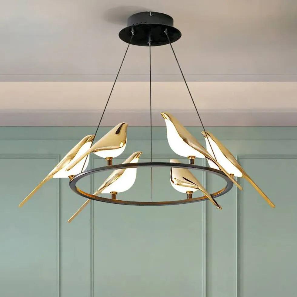 Multi-head Magpie Nordic Dining Room Pendant Light - Clowas