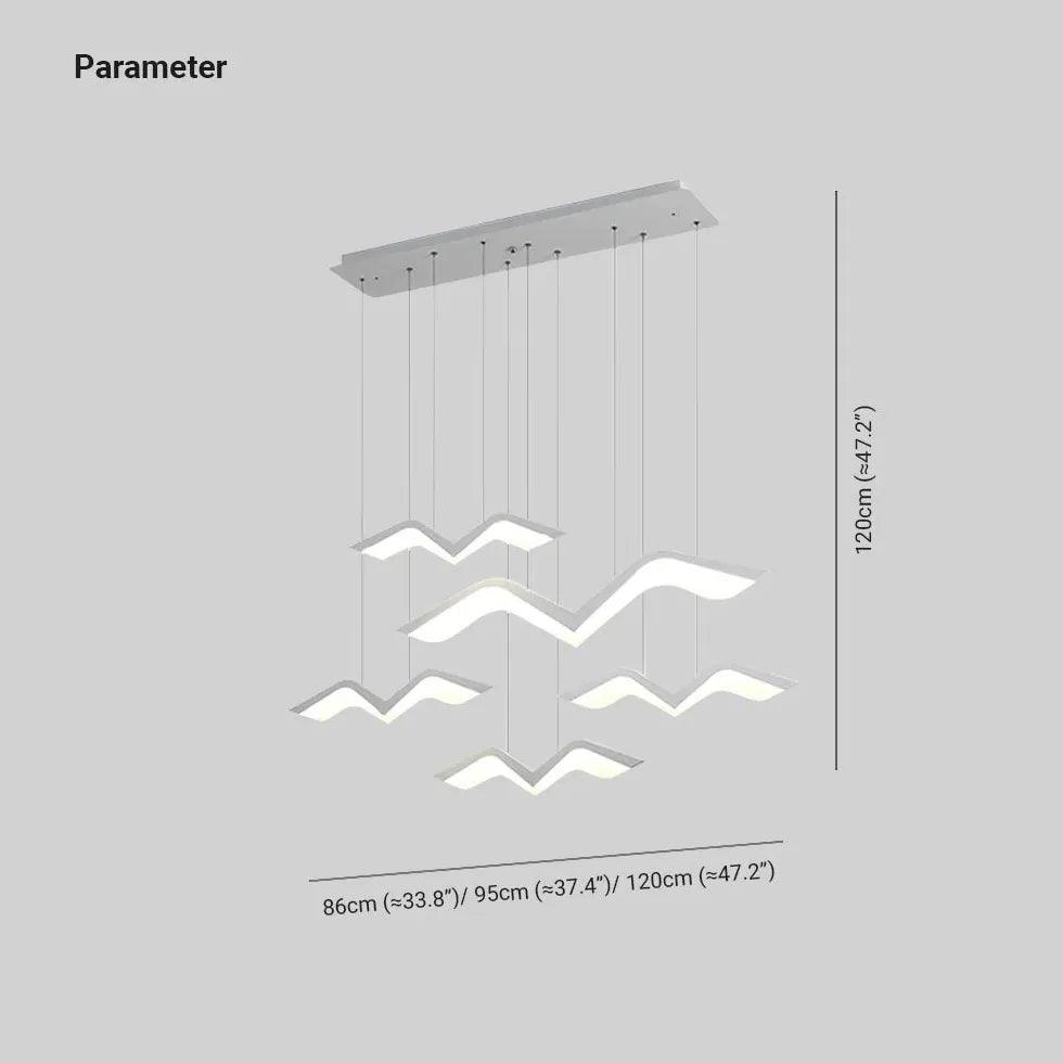 Seagull-shaped Creative LED Kitchen Pendant Light - Clowas