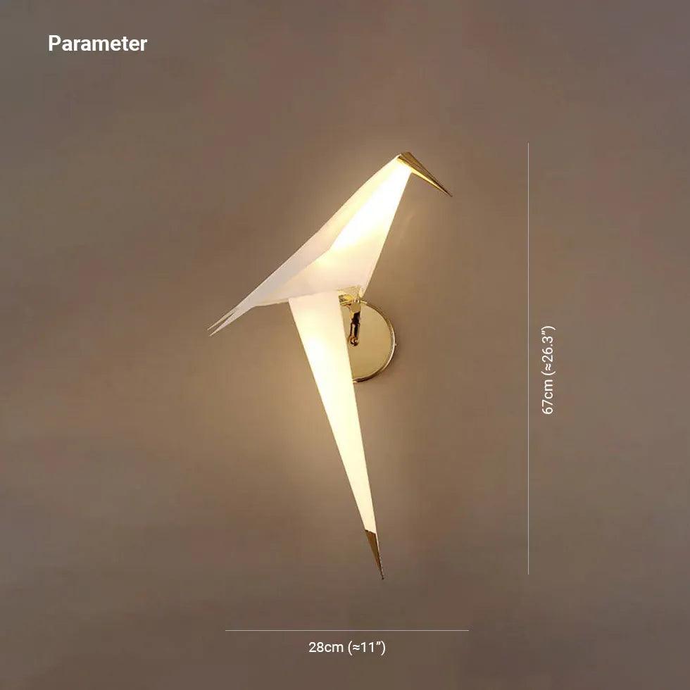Bird Shaped Creative Modern Wall Lights - Clowas