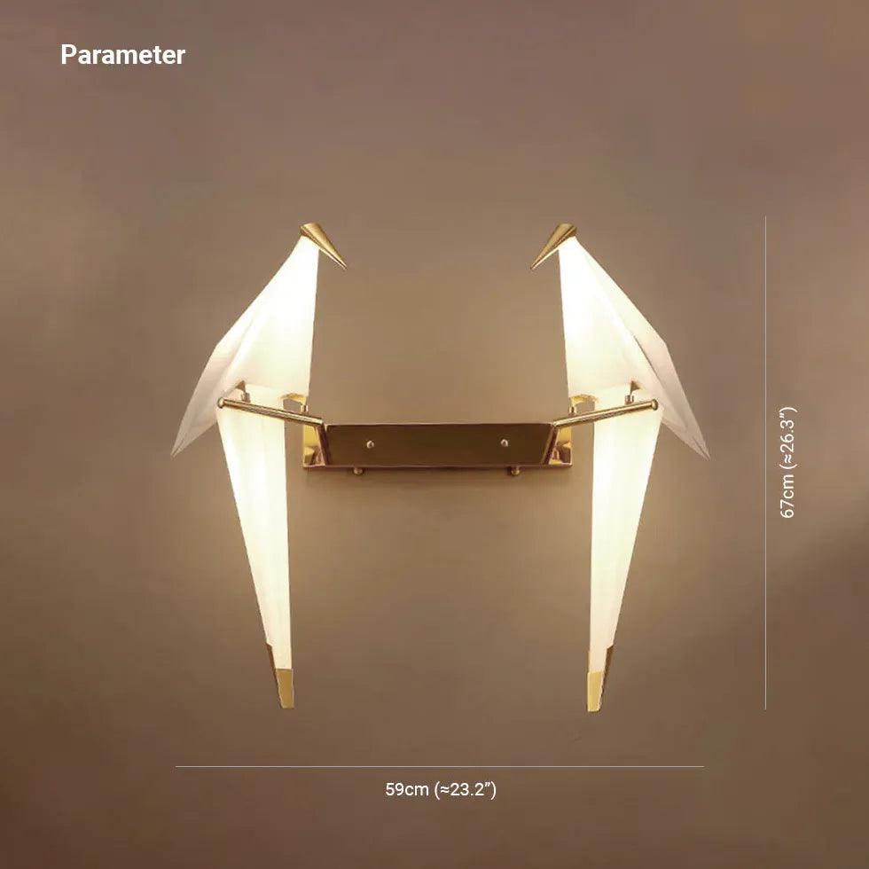 Bird Shaped Creative Modern Wall Lights - Clowas