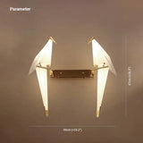 Bird Shaped Creative Modern Wall Lights - Clowas