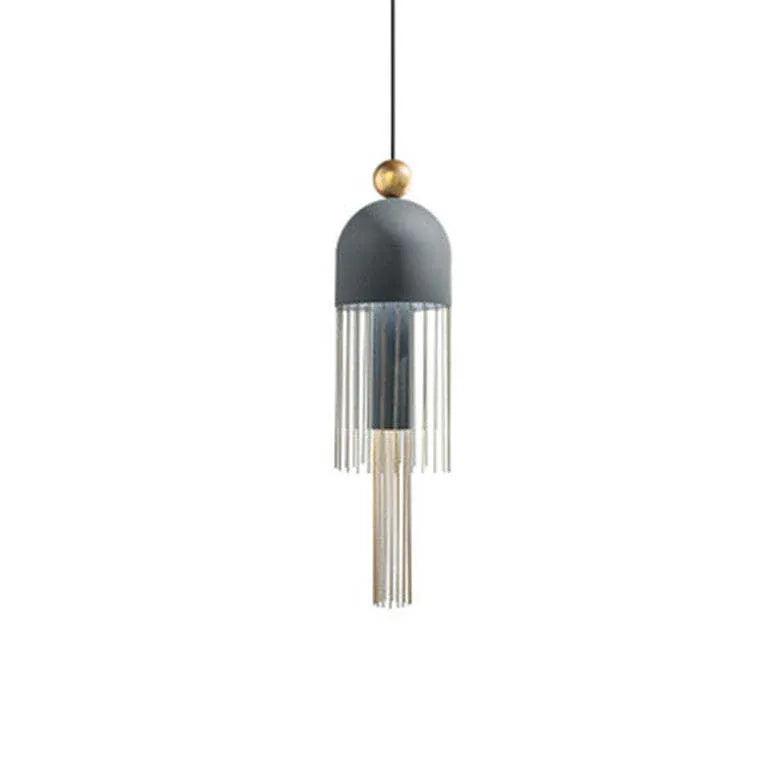 Tassel-shaped Metal Modern Dining Pendant Light - Clowas