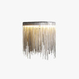 Silver Tassle Decoration Bedroom Wall Lights - Clowas