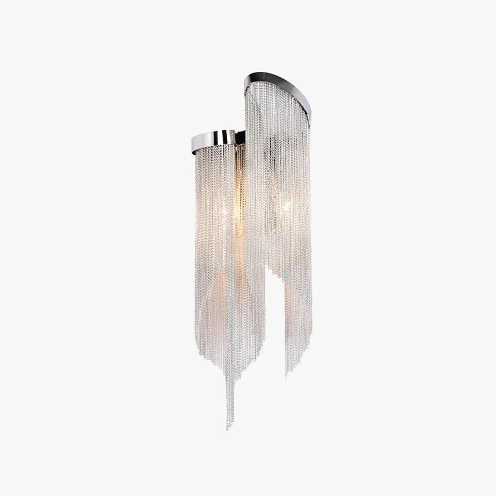 Silver Chain Modern Wall Lights - Clowas