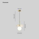 Colorful Leaf Decor Bedroom Pendant Light - Clowas