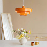 Bauhaus Cake Pendant Light Metal with Dimmable LED for Dining Rooms