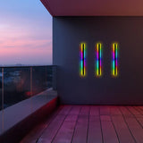 coloured wall lights LED outdoor - Clowas